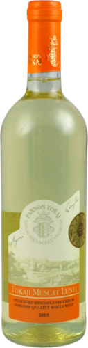 Tokaji Muscat Lunel Weißwein, halbtrocken / 0,75 l Flasche